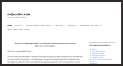 Desktop Screenshot of onqauction.com